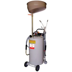 ALEMLUBE MOBILE WASTE OIL DRAINER & EXTRACTOR 70L RESERVOIR