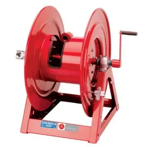 COXREELS HAND REWIND 30M X 12MM ID BARE FUEL HOSE REEL