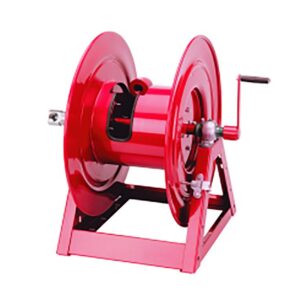 COXREELS HAND REWIND 15M X 38MM ID BARE DIESEL HOSE REEL