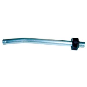 ALEMLUBE RIGID OUTLET EXTENSION FOR GREASE GUNS