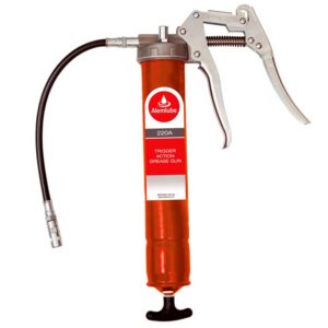 ALEMLUBE TRIGGER ACTION 400G GREASE GUN 30CM EXTENSION
