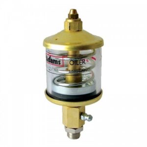 ALEMLUBE GREASE LUBRICATOR BRASS ADJUSTABLE 1/4" BSP
