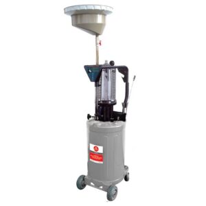 ALEMLUBE MOBILE WASTE OIL DRAINER 80L RESERVOIR + CATCHMENT BOWL