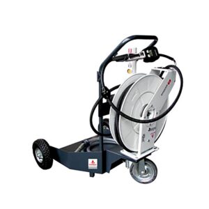SAMOA HEAVY DUTY MOBILE OIL KIT WITH 15M HOSE REEL & ELECTRONIC OIL METER