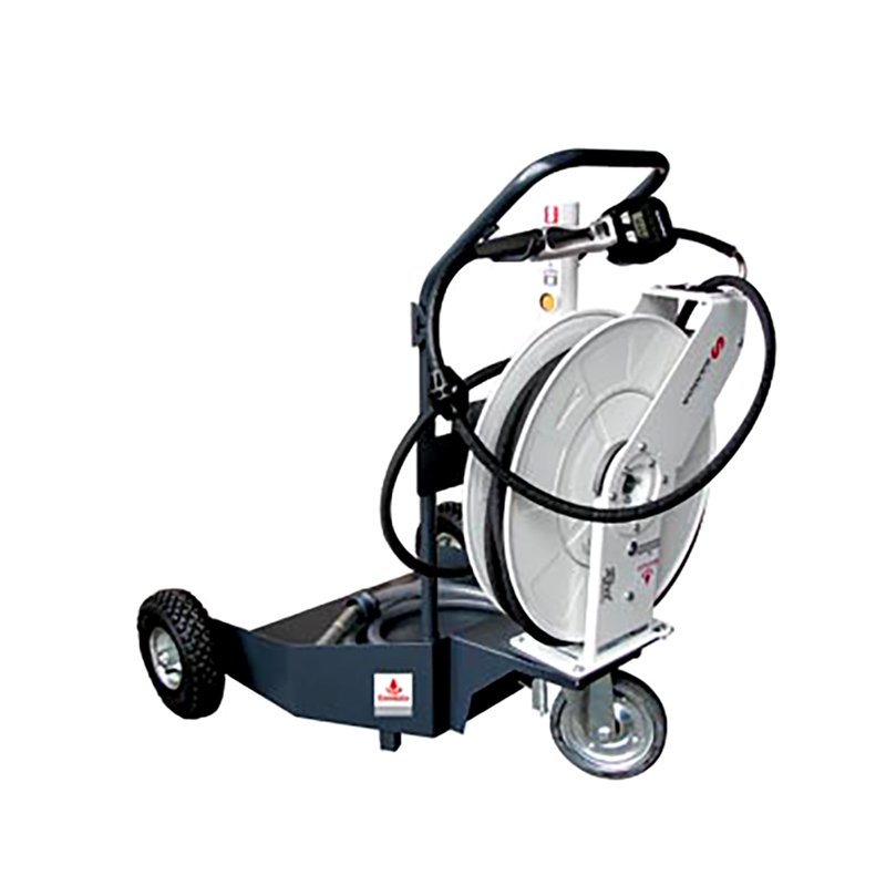 378110N-1.jpg SAMOA HEAVY DUTY MOBILE OIL KIT WITH 15M HOSE REEL & ELECTRONIC OIL METER