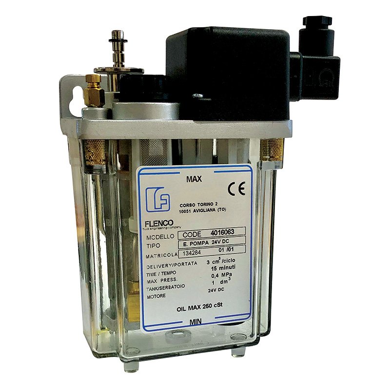 4016020-1.jpg ALEMLUBE LOW PRESSURE OIL SYSTEM 240V ELECTRIC PISTON MICROPUMP 5MIN.