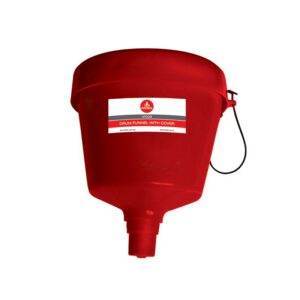 ALEMLUBE WASTE OIL DRUM FUNNEL WITH COVER