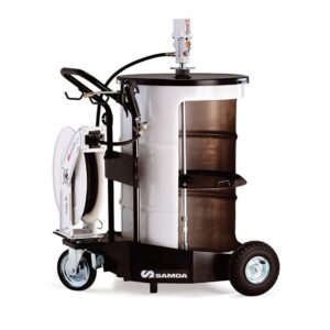 SAMOA HEAVY DUTY 180KG MOBILE GREASE KIT WITH HOSE REEL