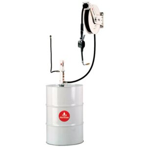 SAMOA STATIONARY OIL TRANSFER SYSTEM WITH ON/OFF GUN