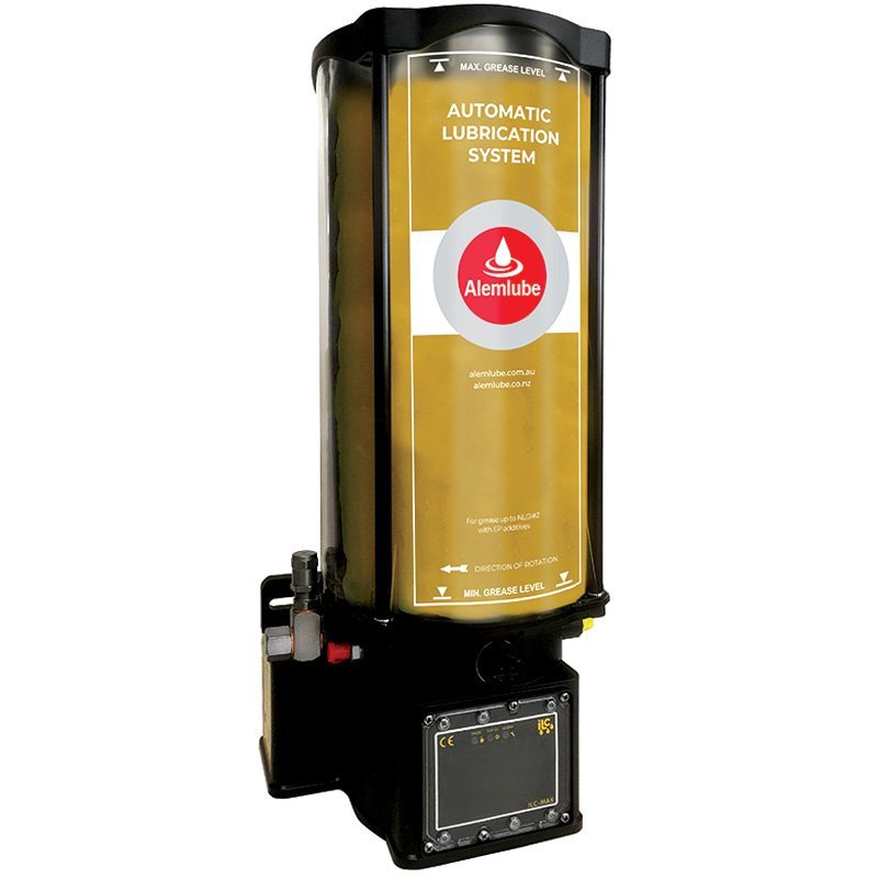 4K.8.24DC.FCT_.G-1.jpg ALEMLUBE ELECTRIC LUBRICATION PUMP 24VDC 8KG RESERVOIR + CONTROLLERS