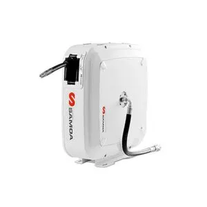 SAMOA STANDARD DUTY 10M X 6MM ID COVERED GREASE HOSE REEL