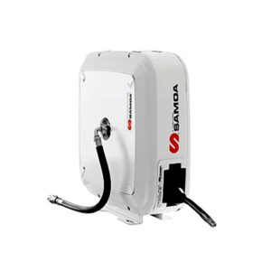 SAMOA COVERED AIR & WATER HOSE REEL 15M X 10MM ID HOSE