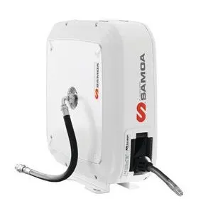 SAMOA COVERED WATER HOSE REEL 15M X 10MM ID