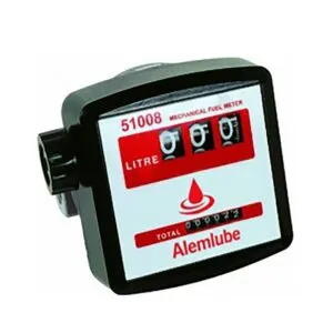 ALEMLUBE 3 DIGIT MECHANICAL DIESEL METER
