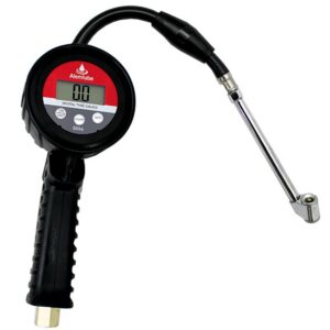 ALEMLUBE TYRE INFLATOR WITH DIGITAL GAUGE