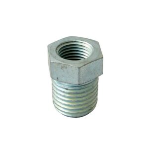ALEMLUBE GREASE STRAIGHT ADAPTOR 1/8" BSP TO 1/4" UNF