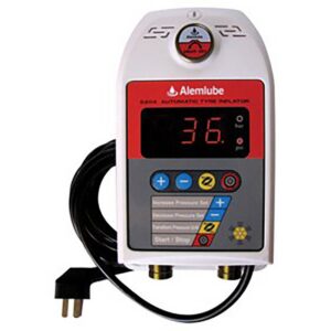 ALEMLUBE TYRE INFLATOR WITH WALL MOUNTED ELECTRONIC PRESET