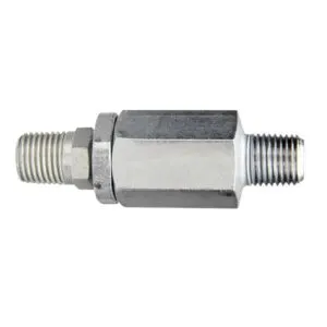 ALEMITE GREASE SWIVEL STRAIGHT 1/4" NPT(m) X 1/2" 27 TPI(m)