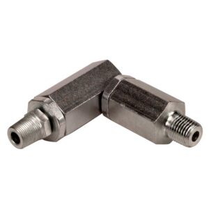 ALEMITE GREASE SWIVEL 90 DEGREE ANGLE 1/4" NPT(m) X 1/2" 27 TPI(m)