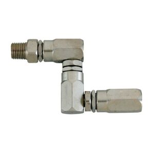 ALEMITE GREASE SWIVEL Z TYPE 1/4" NPT(m) X 1/2" 27 TPI(m)