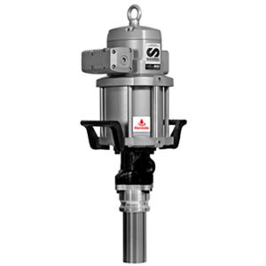 SAMOA AIR OPERATED 12:1 RATIO GREASE TRANSFER PUMP FOR BULK GREASE HOPPERS