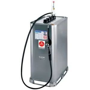 ALEMLUBE 400L OIL TANK WITH PUMP & ELECTRONIC CONTROL VALVE