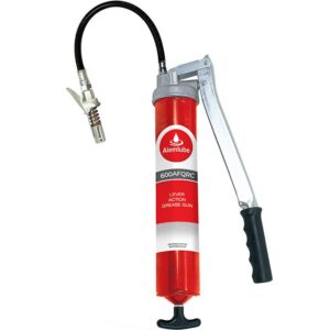 ALEMLUBE LEVER ACTION GREASE GUN WITH QUICK RELEASE COUPLER