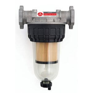 PIUSI DIESEL FILTER WITH CLEAR PLASTIC BOWL 100L/MIN