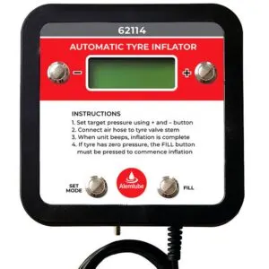 ALEMLUBE WALL MOUNTED INDOOR DIGITAL TYRE INFLATOR