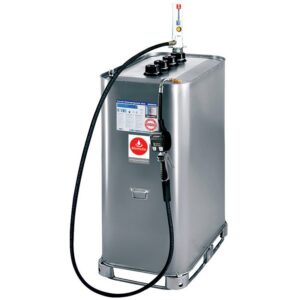 ALEMLUBE 1000L OIL TANK WITH PUMP & ELECTRONIC CONTROL VALVE