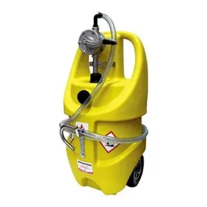ALEMLUBE POLY DIESEL STORAGE & DISPENSING KIT WITH HAND PUMP & SPOUT 68L