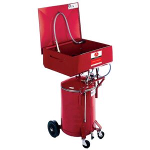 ALEMLUBE AIR OPERATED MOBILE PARTS WASHER