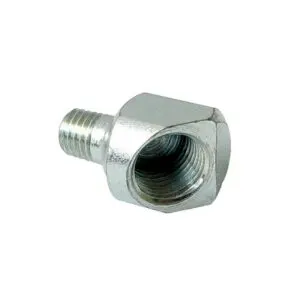 ALEMLUBE GREASE STRAIGHT ADAPTOR 1/8" BSP TO 1/4" UNF