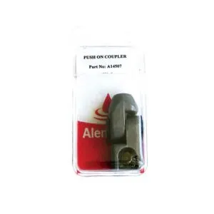 ALEMLUBE STANDARD BUTTON HEAD PUSH-ON SWIVEL COUPLER