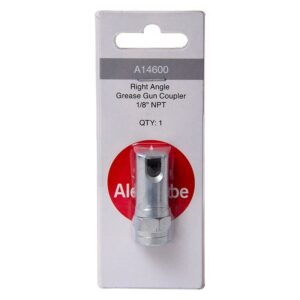 ALEMLUBE 1/8" NPT 90 DEGREE PUSH ON COUPLER PACK