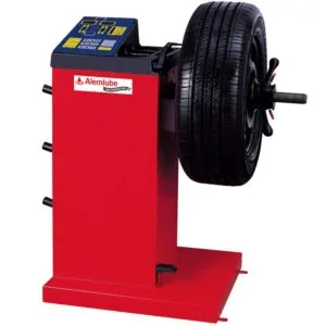 ALEMLUBE AUTOMOTIVE LED SCREEN HAND SPIN WHEEL BALANCER
