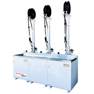 ALEMLUBE AUTOMOTIVE 3 X 500L BENCH TANK KIT WITH EL SERIES PUMPS