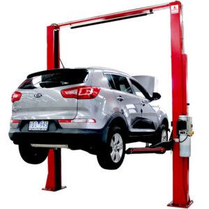 ALEMLUBE AUTOMOTIVE 2 POST 4T FLOOR BASE VEHICLE HOIST 240V
