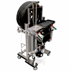 ALEMLUBE AUTOMOTIVE WHEEL LIFTING & SERVICING TROLLEY