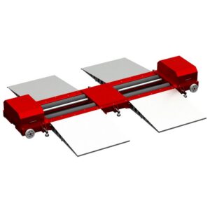 ALEMLUBE AUTOMOTIVE 15T MOBILE ROLLER BRAKE TESTER