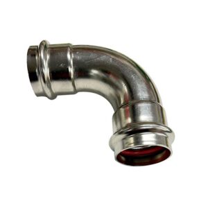 ALEMLUBE AUTOMOTIVE PREMIUM 304L GRADE OIL & AIR PIPE FITTING 35MM ELBOW