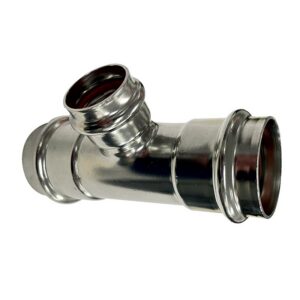 ALEMLUBE AUTOMOTIVE PREMIUM 304L GRADE OIL & AIR PIPE FITTING 28MM X 22MM RED TEE