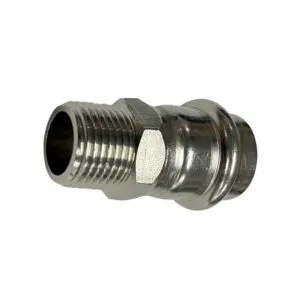 ALEMLUBE AUTOMOTIVE PREMIUM 304L GRADE OIL & AIR PIPE FITTING 3/4" ADAPTOR