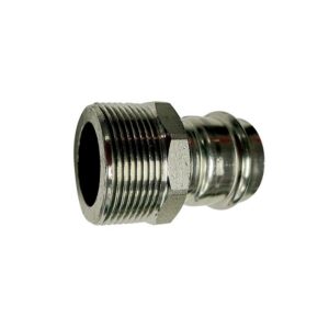 ALEMLUBE AUTOMOTIVE PREMIUM 304L GRADE OIL & AIR PIPE FITTING 35MM 1" MALE ADAPTOR