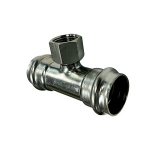 ALEMLUBE AUTOMOTIVE PREMIUM 304L GRADE OIL & AIR PIPE FITTING 35MM FEMALE TEE