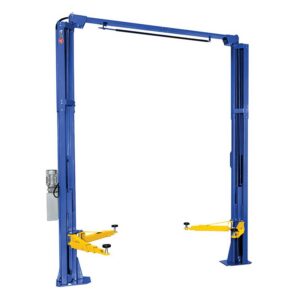 AAP 2 POST 4.5T ASYMMETRIC VEHICLE HOIST (SIGNAL BLUE)