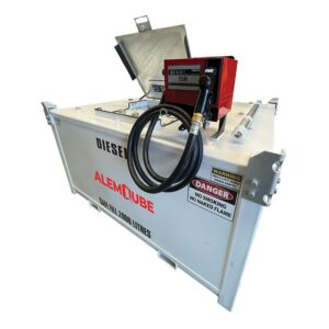 ALEMQUBE SELF-BUNDED 2,000L DIESEL FUEL TANKS WITH SURFACE MOUNTING OPTIONS