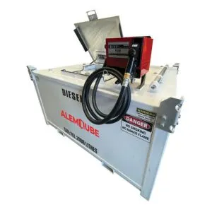 ALEMQUBE SELF-BUNDED 2,000L DIESEL FUEL TANKS WITH SURFACE MOUNTING OPTIONS