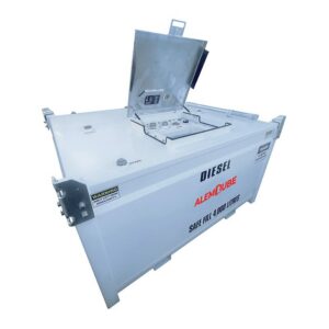 ALEMQUBE SELF-BUNDED 4,000L DIESEL FUEL TANKS WITH EQUIPMENT BAY