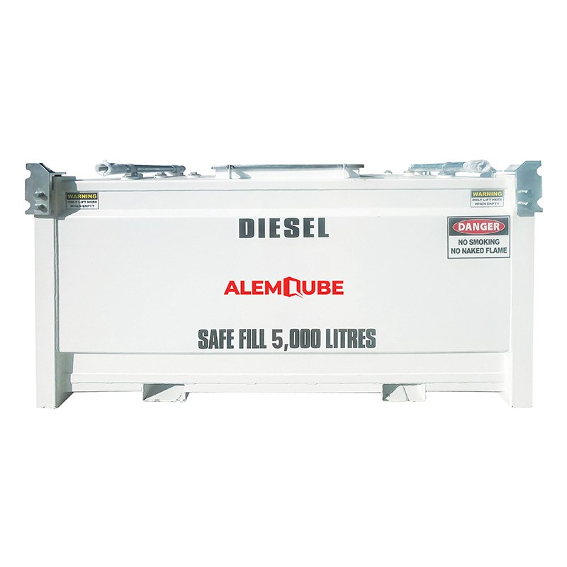 AQB5000-1.jpg ALEMQUBE SELF-BUNDED 5,000L DIESEL FUEL TANKS WITH EQUIPMENT BAY